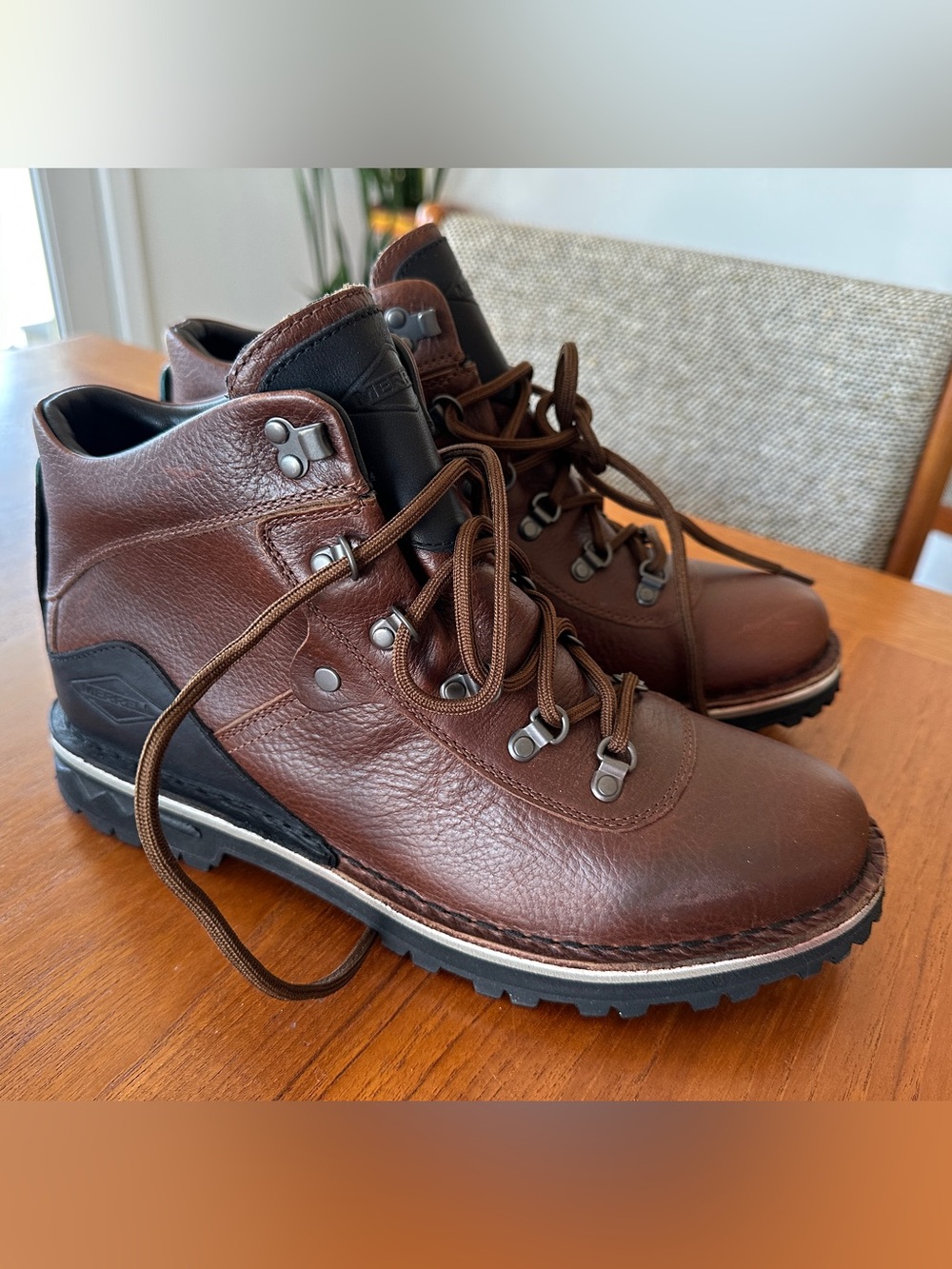 Merrell Brown Leather Hiking Boots